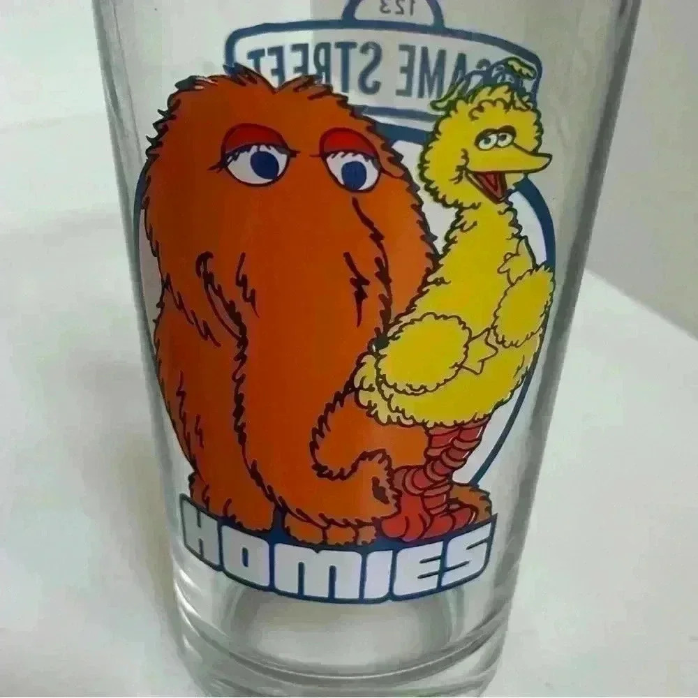 2012 Collectors Series Sesame Street limited edition 16 oz glasses made in USA - Picture 5 of 11